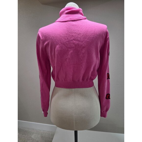 Hello Kitty Pink Turtleneck Sweater By Shein X Hello Kitty & Friends OXL Cotton - Picture 4 of 6